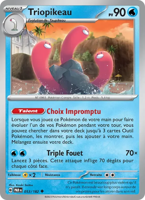 Carte Triopikeau