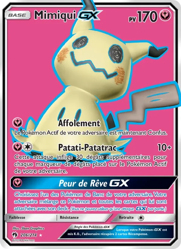 Carte Mimiqui GX