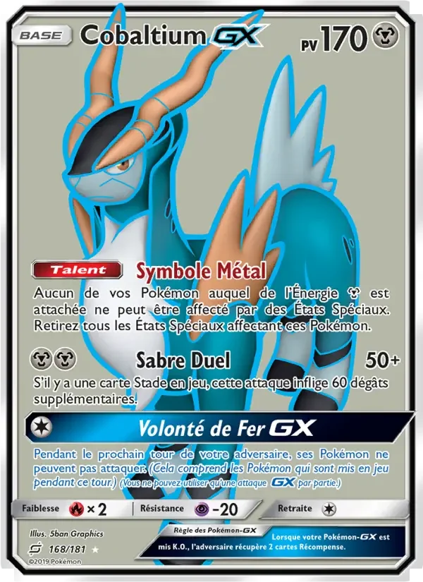 Carte Cobaltium GX