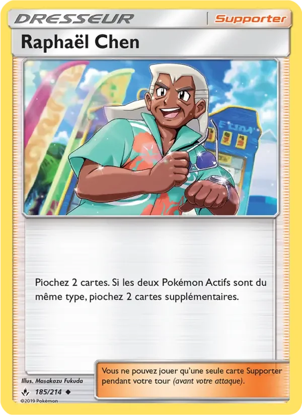 Carte Raphaël Chen