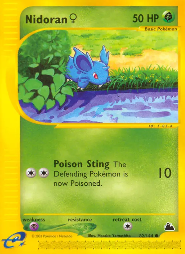Carte Nidoran ♀