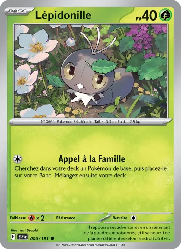 Carte Lépidonille