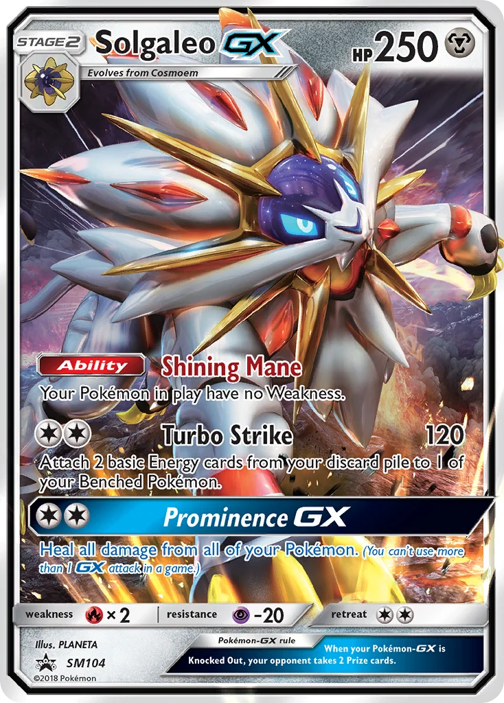 Carte Solgaleo GX