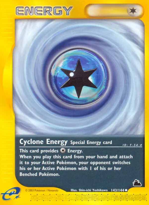 Carte Cyclone Energy