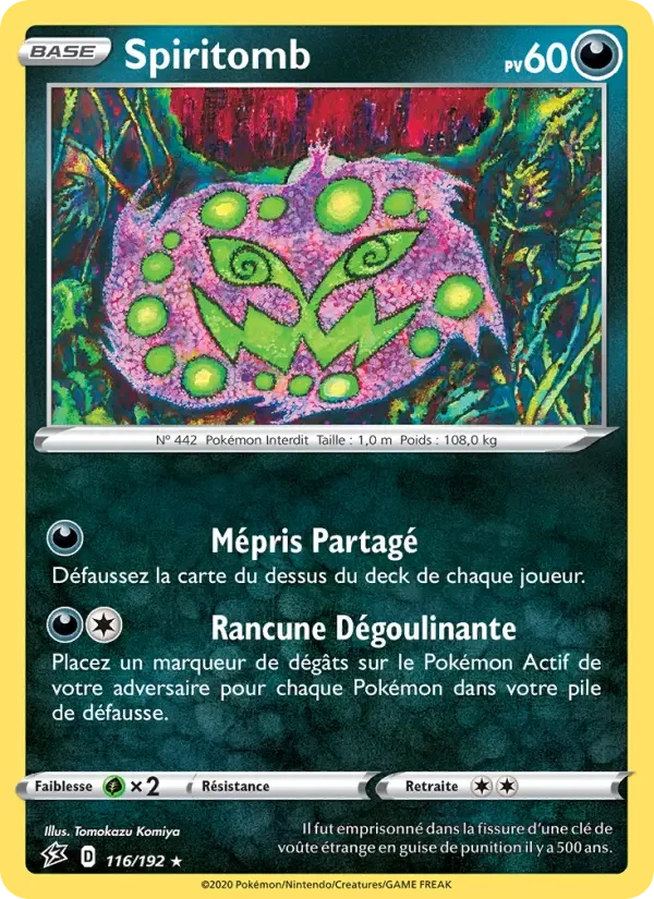 Carte Spiritomb
