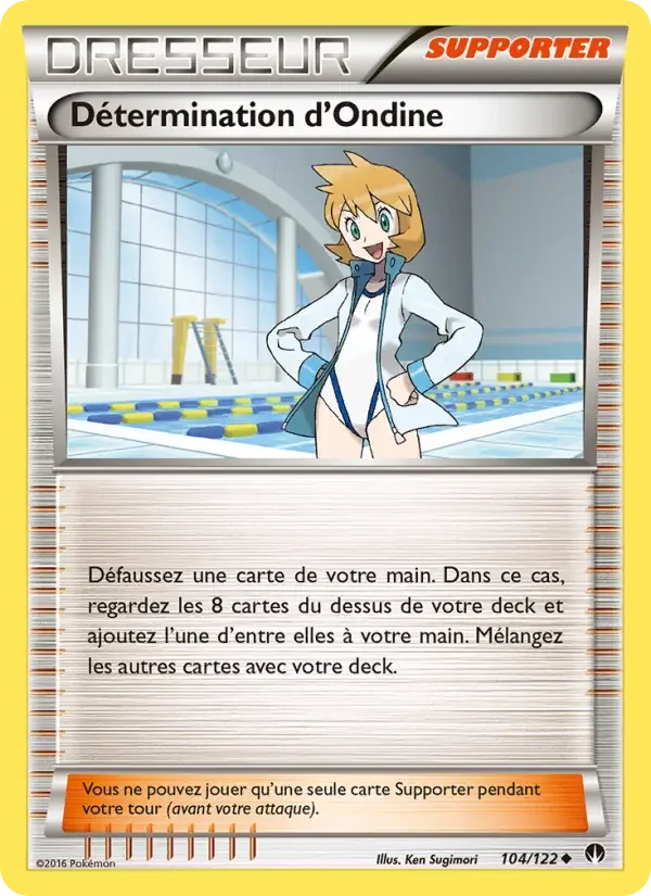 Carte Détermination d'Ondine