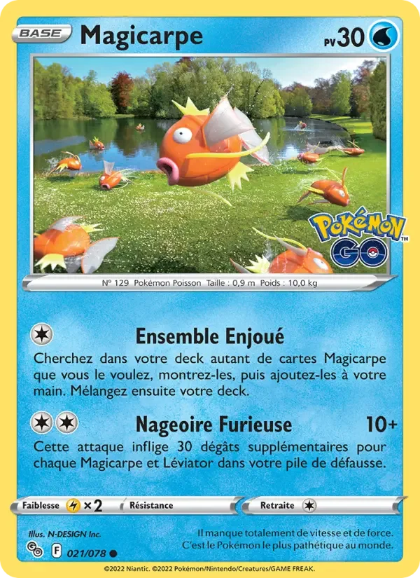 Carte Magicarpe