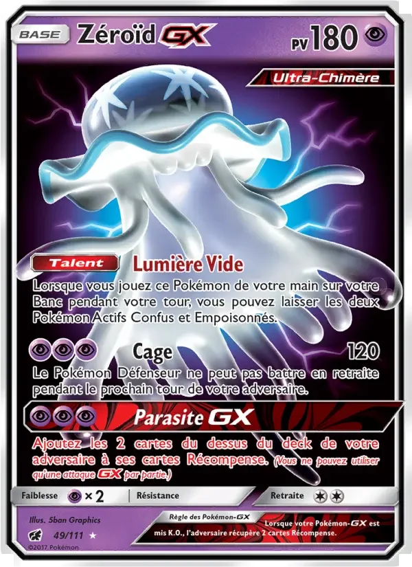 Carte Zéroïd GX