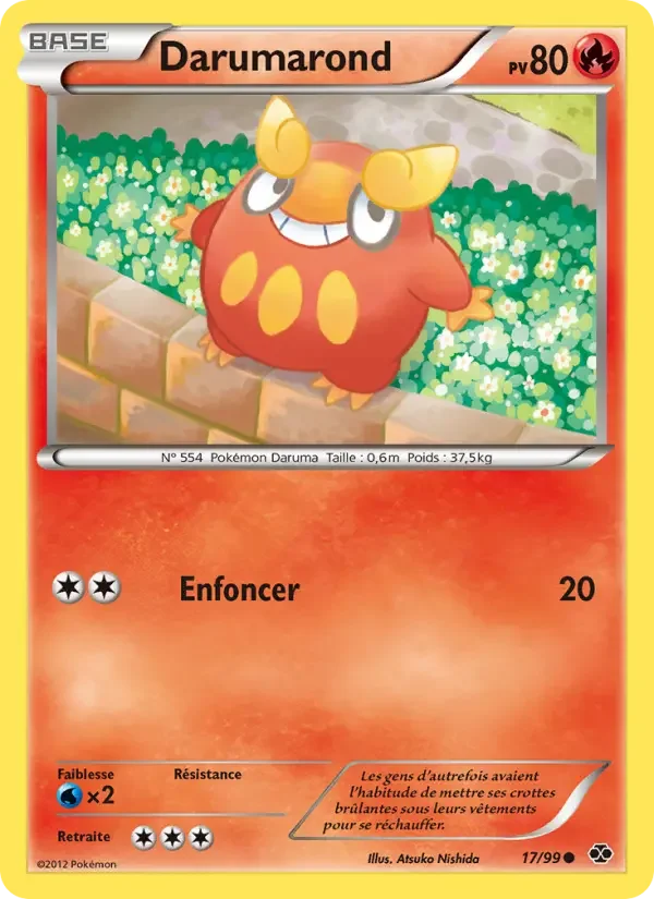Carte Darumarond