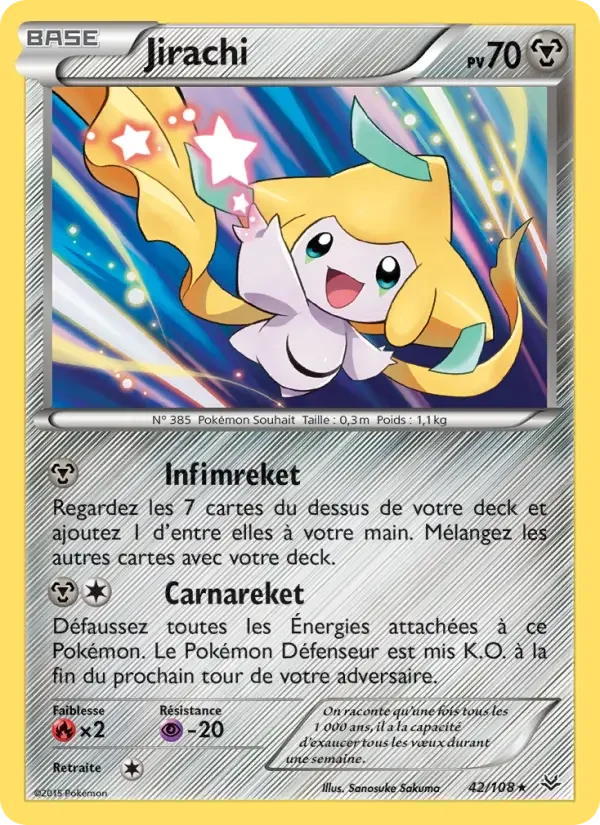 Carte Jirachi