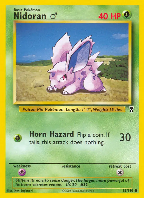 Carte Nidoran ♂
