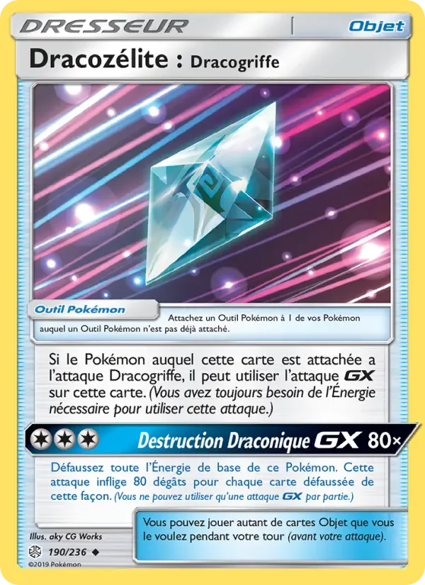 Carte Dracozélite : Dracogriffe