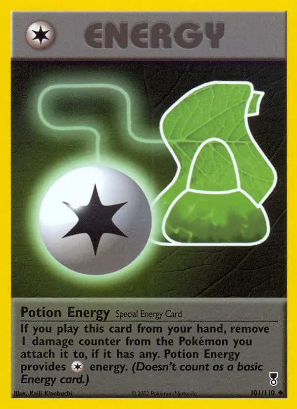 Carte Potion Energy