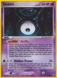 Carte Pokémon Zarbi — Forces Cachées