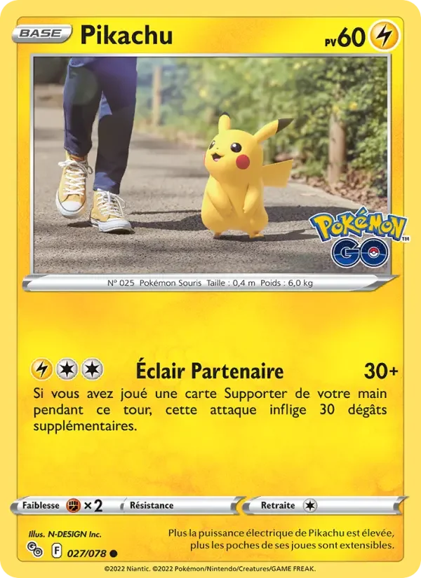 Carte Pikachu