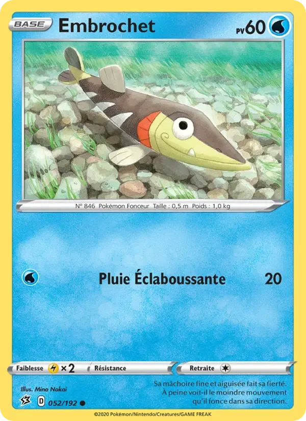 Carte Embrochet