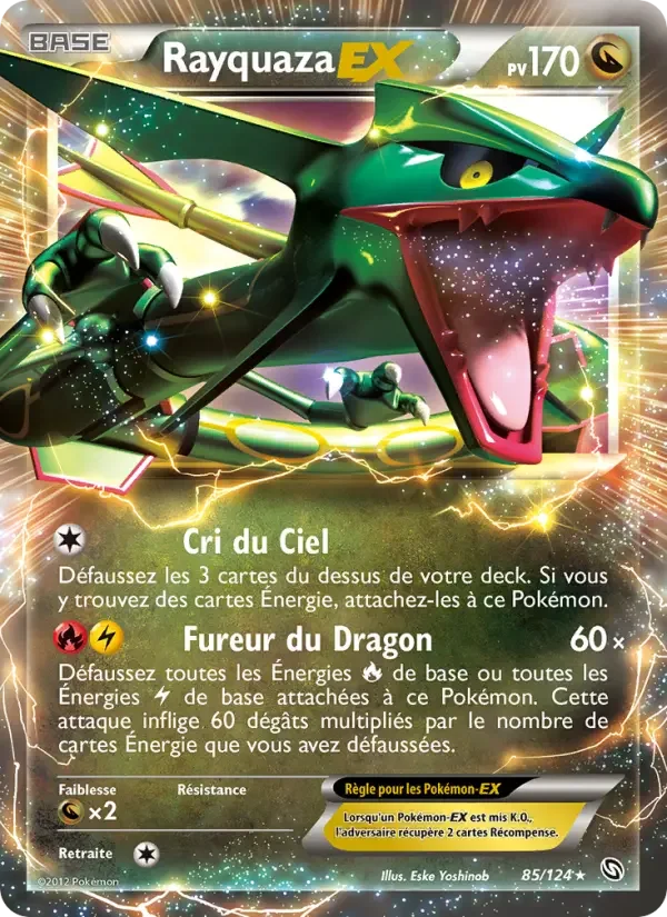 Carte Rayquaza-EX