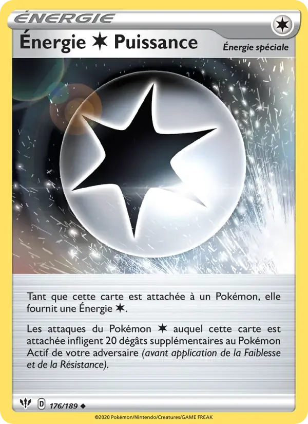Carte Énergie Colorless Puissance