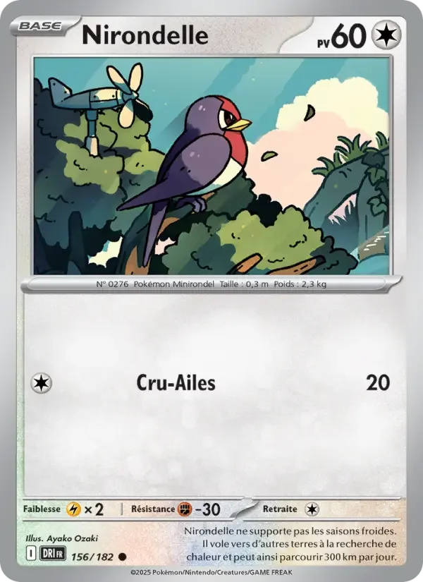 Carte Nirondelle