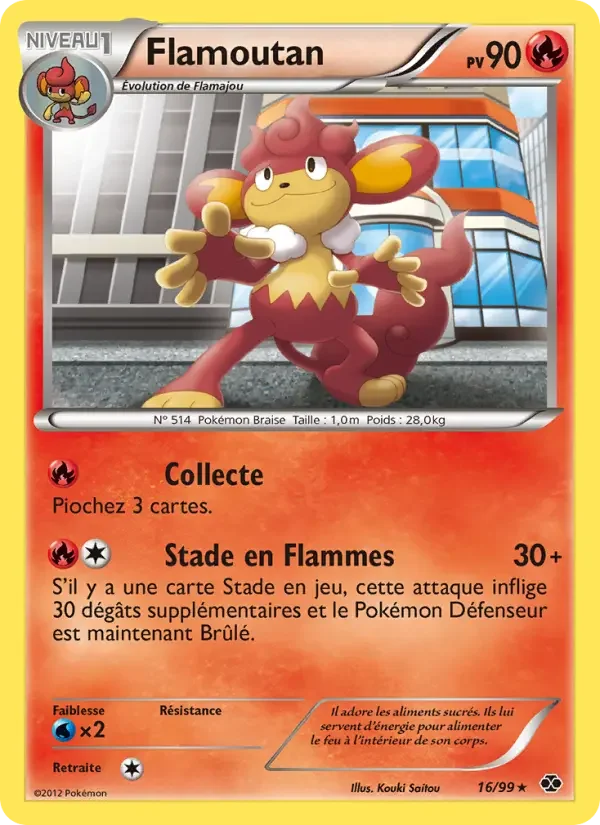 Carte Flamoutan