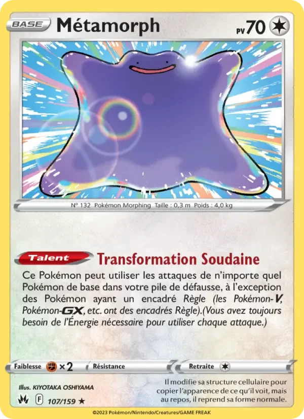 Carte Métamorph