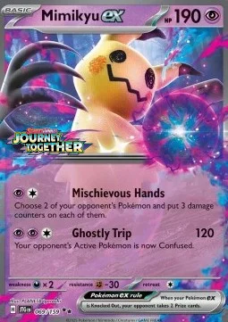 Carte Pokémon Mimiqui-ex — Aventures Ensemble