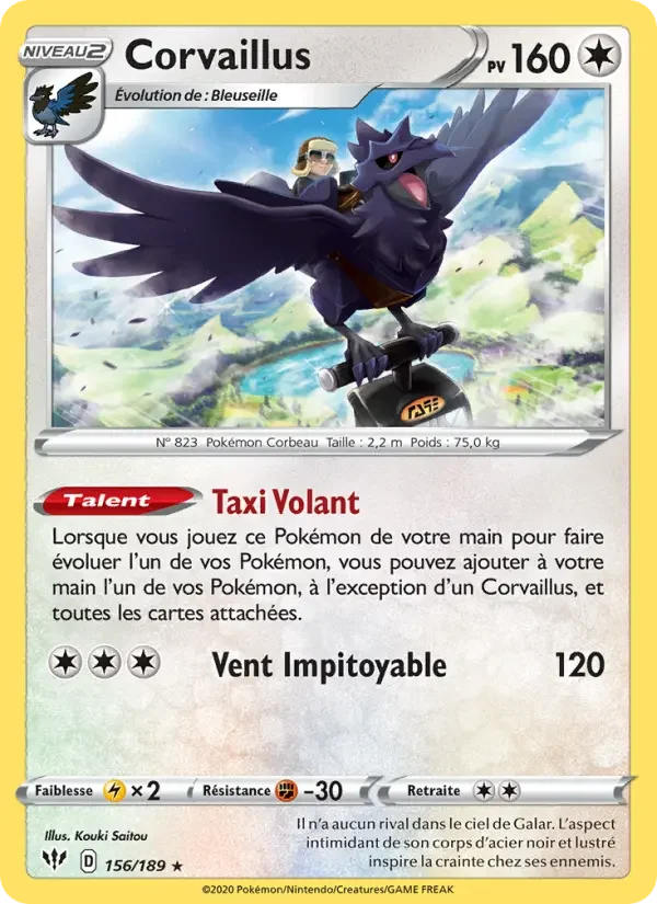 Carte Corvaillus