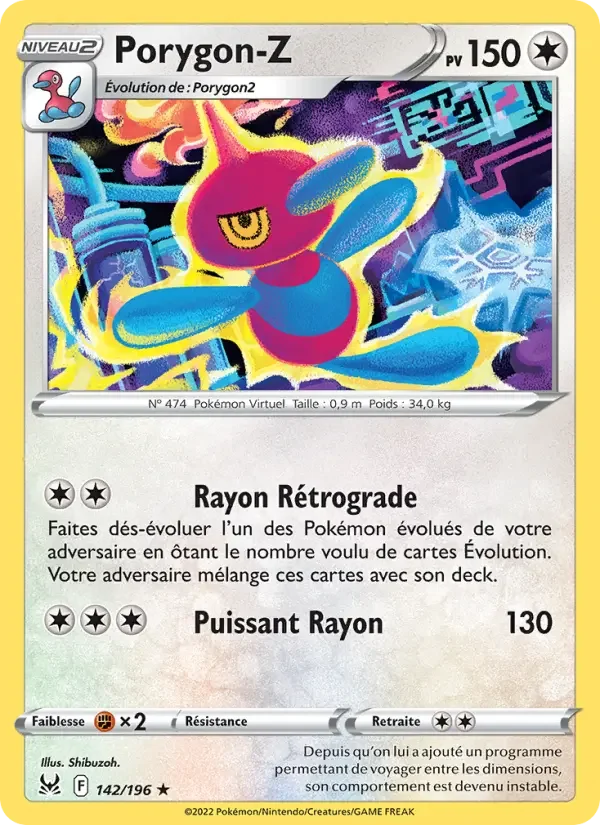 Carte Porygon-Z
