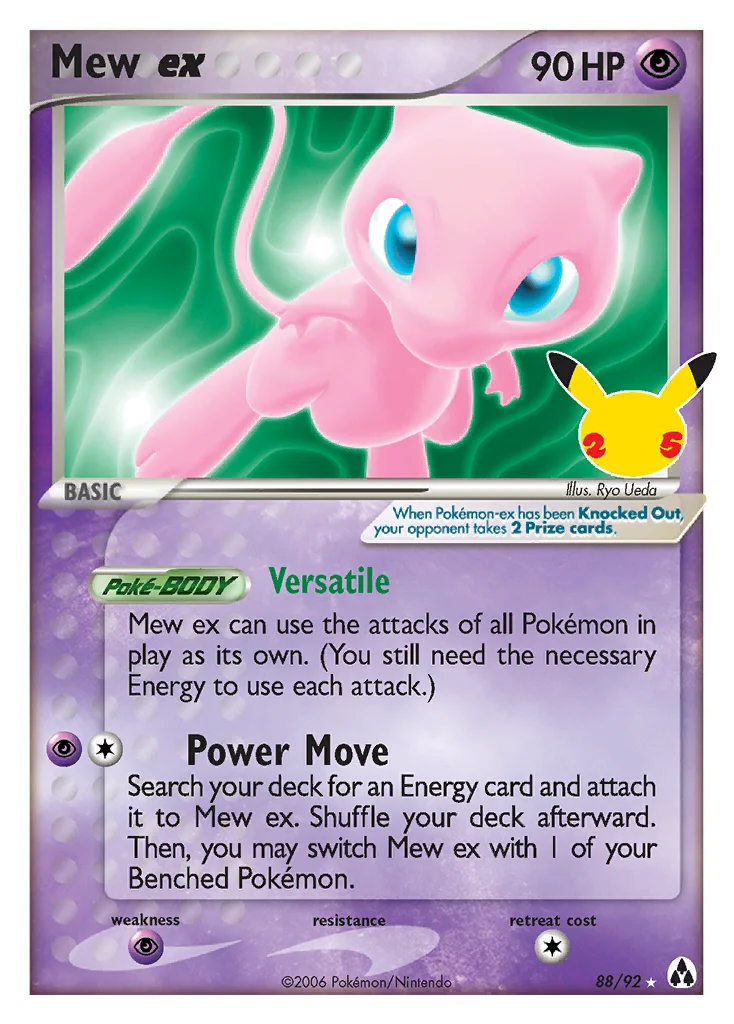 Carte Mew ex