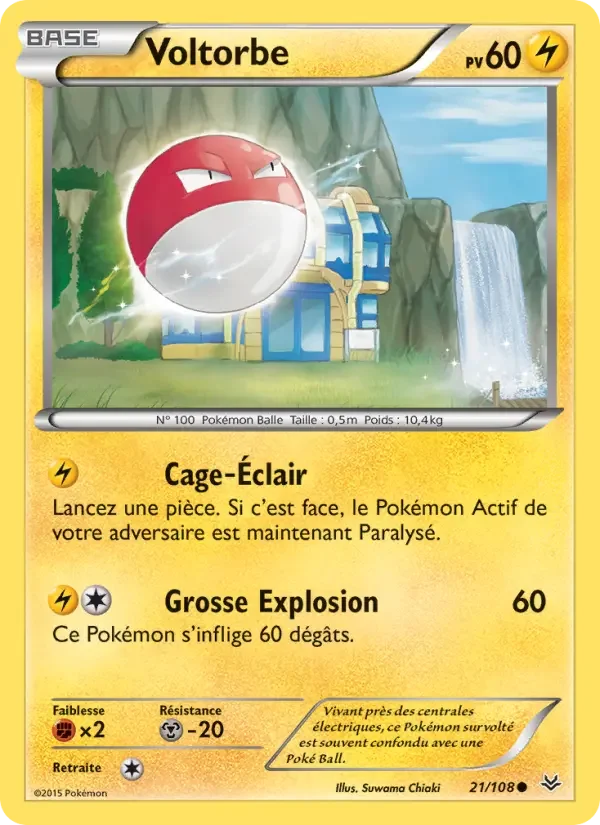Carte Voltorbe