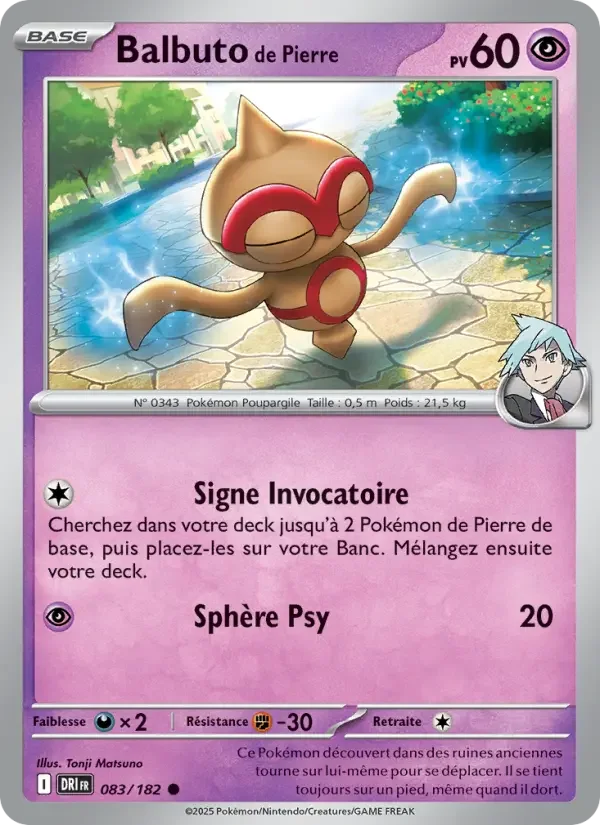 Carte Balbuto de Pierre