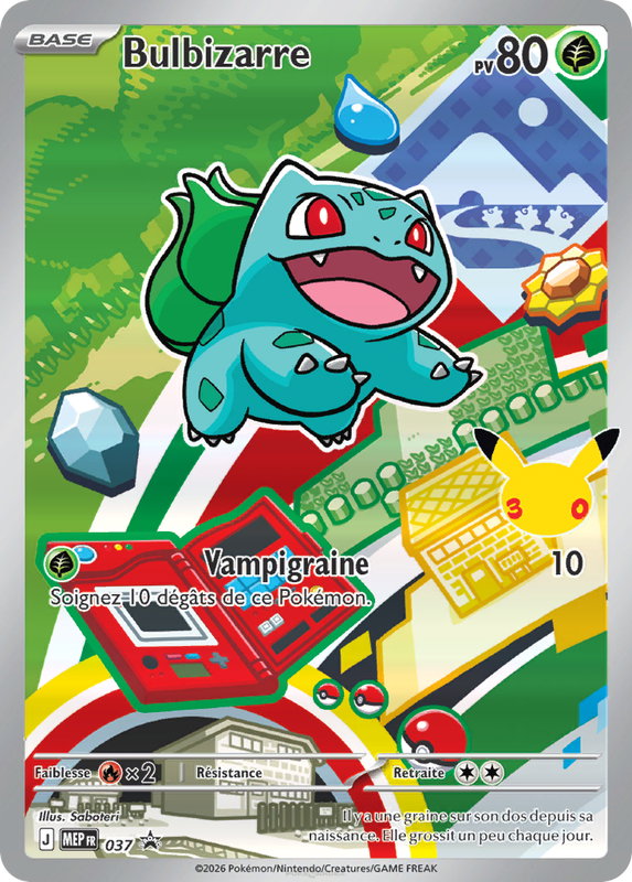 Carte Bulbizarre