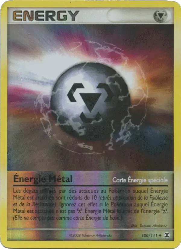 Carte Énergie Métal
