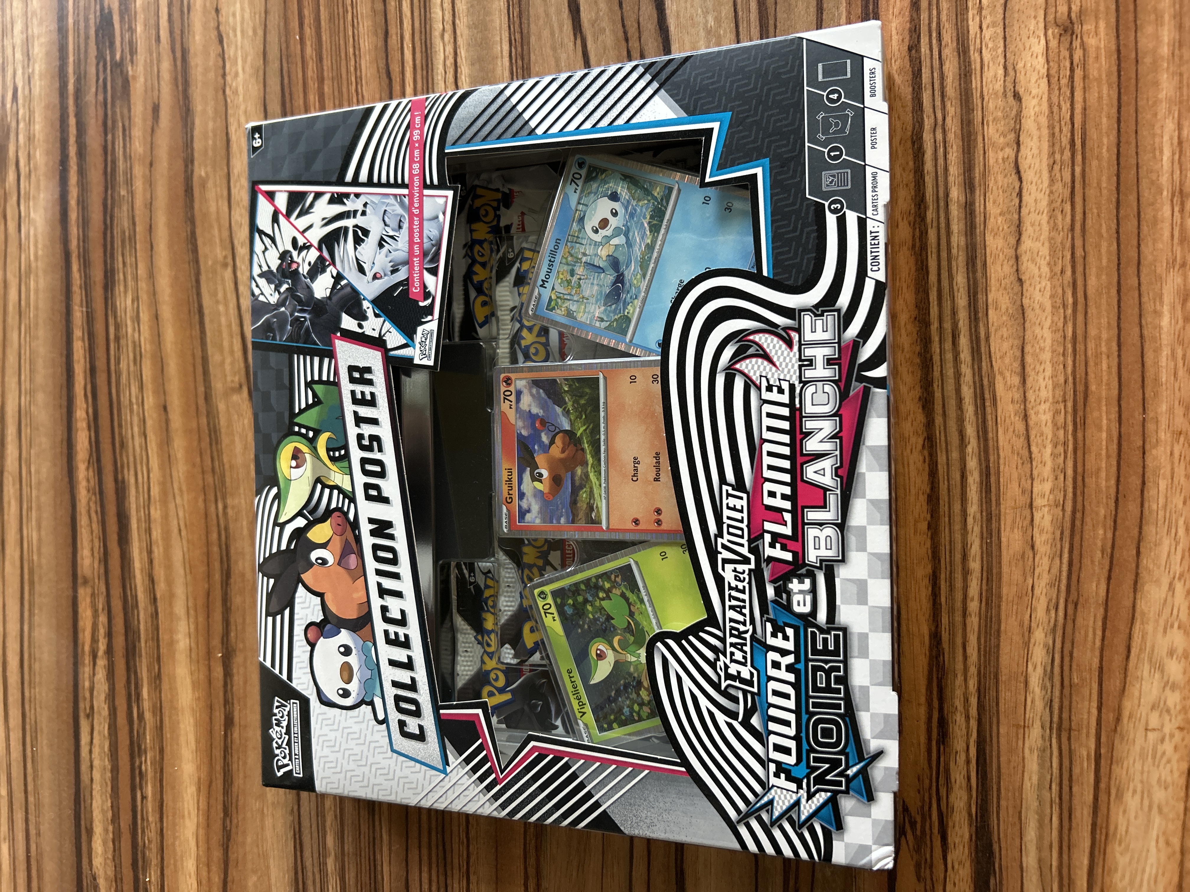 Coffret collection poster Foudre Noir et Blanche